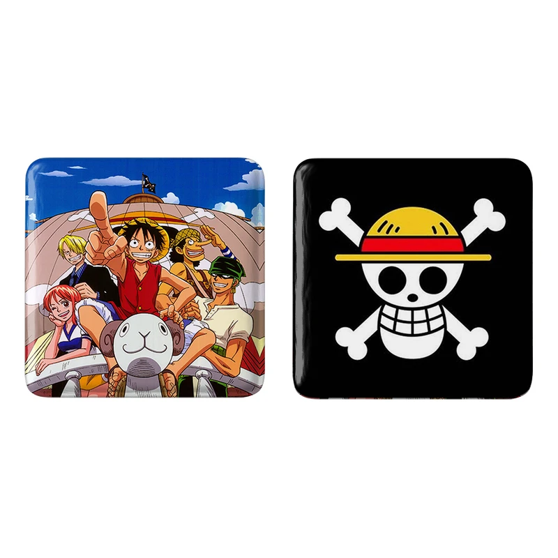 مگنت خندالو طرح انیمه وان پیس One Piece کد 1053010540 مجموعه 2 عددی