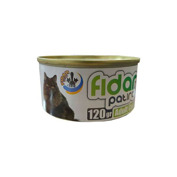 کنسرو غذای گربه فیدار مدل مرغ وزن 120 گرم