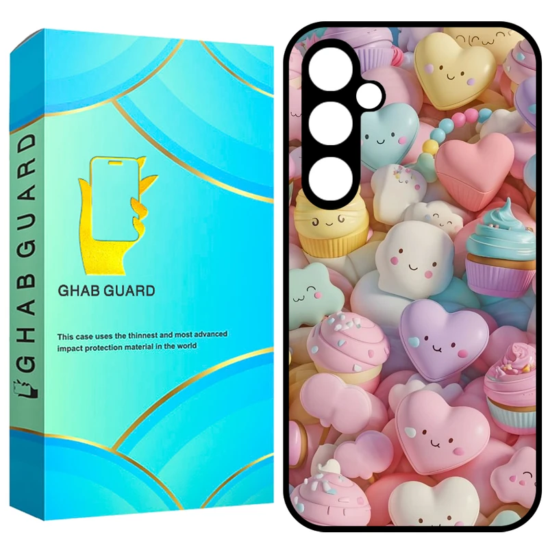 کاور قاب گارد طرح قلب مدل GS23F20 مناسب برای گوشی موبایل سامسونگ Galaxy S23 FE