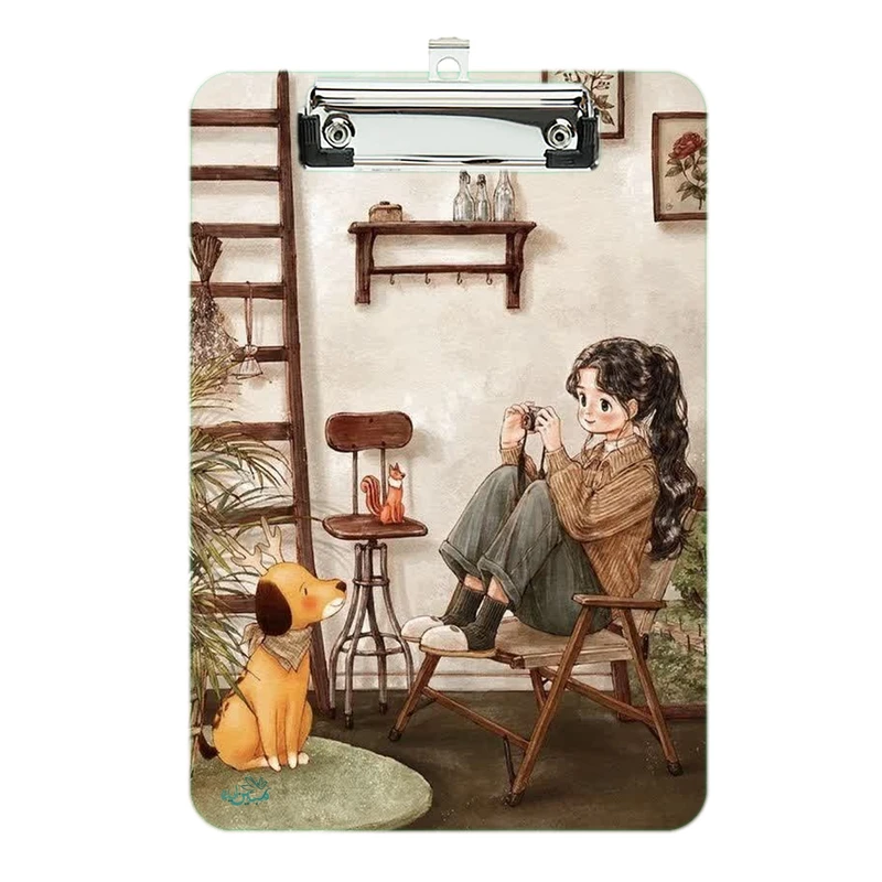  تخته شاسی مبین ایده مدل دختر کد h238 سایز A4