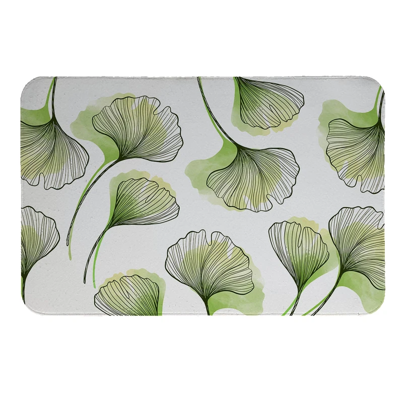  پادری طرح برگ کد 8521 سایز 80 × 50 سانتی‌متر