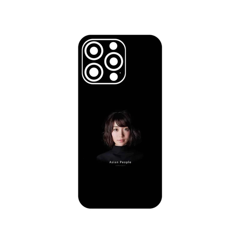 برچسب پوششی ماهوت مدل Portrait of an Asian Woman مناسب برای گوشی موبایل اپل iPhone 13 Pro Max