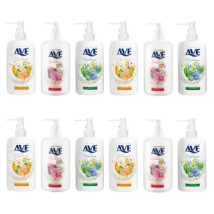  مایع دستشویی کرمی اوه مدل گل بهار وزن 450 گرم بسته 12 عددی