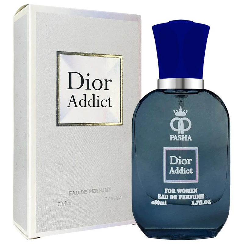 ادوپرفیوم زنانه پاشا مدل دیور ادیکت با رایحه گرم حجم 50 میلی‌لیتر