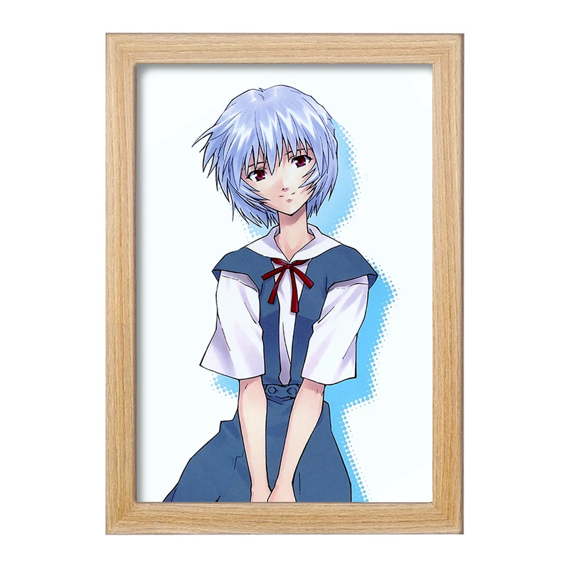 تابلو خندالو مدل ری آیانامی انیمه اونگلیون  کد 13820