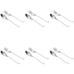 سرویس قاشق و چنگال غذاخوری 12 پارچه کد SP-sh