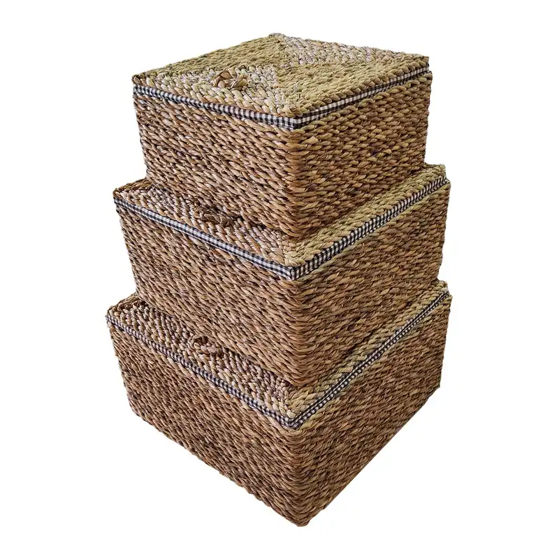 سبد حصیری مدل AF NE303  مجموعه 3 عددی