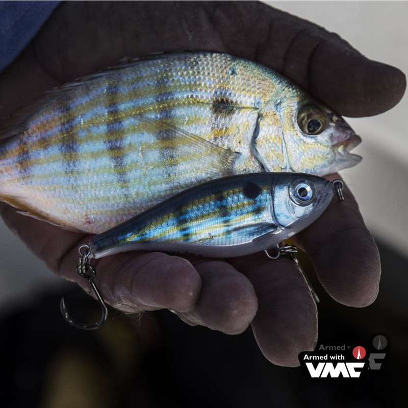 قلاب ماهیگیری وی ام سی کد 7237 سایز Bn 1.0 بسته 10 عددی