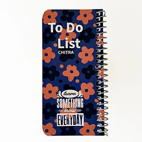 دفتر برنامه ریزی روزانه 80 برگ چیترا طرح تو دو کد 752