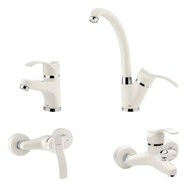 ست شیرآلات شودر مدل اپال مجموعه 4 عددی