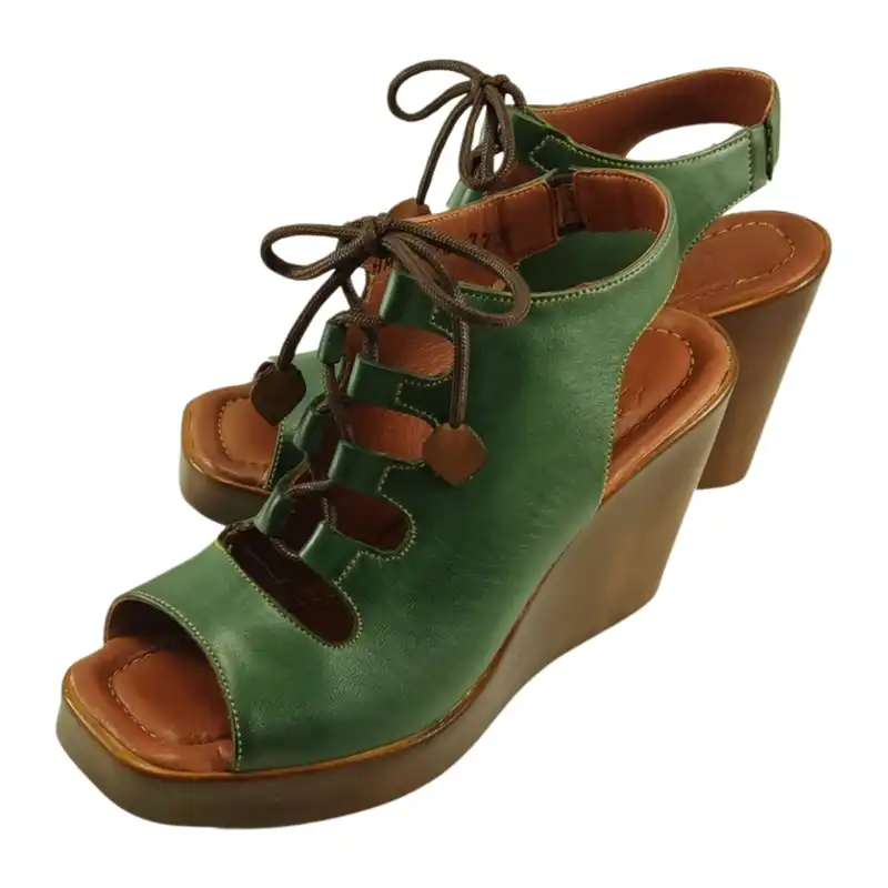 صندل زنانه مدل چرم طبیعی کد 693