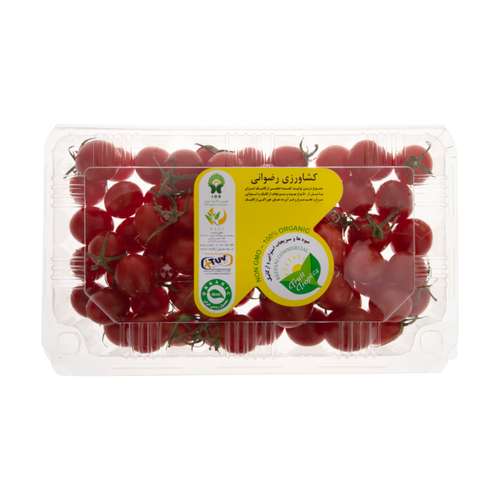 گوجه فرنگی زيتوني ارگانیک رضوانی - 500 گرم 