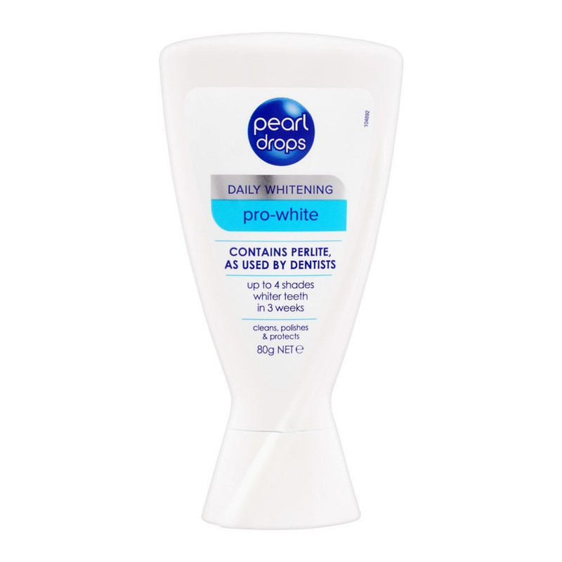خمیر دندان پرل دراپس مدل pro-white حجم 50 میلی لیتر