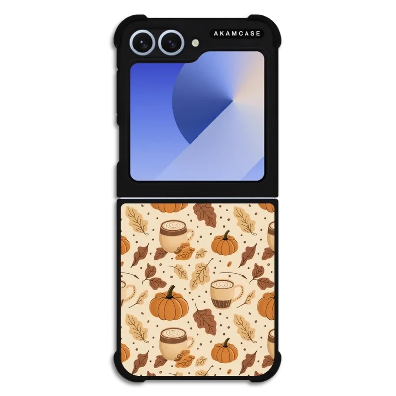 کاور آکام مدل AMC-WSGZFLIP6-PUMPKIN-24 مناسب برای گوشی موبایل سامسونگ Galaxy Z Flip 6