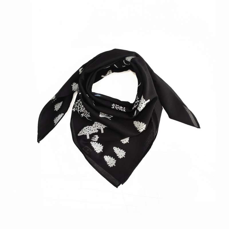 دستمال سر و گردن گدار مدل پرستو و کاج