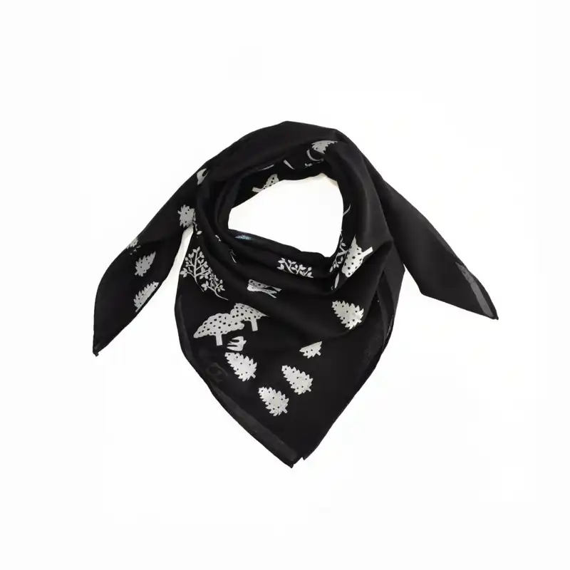 دستمال سر و گردن گدار مدل پرستو و کاج