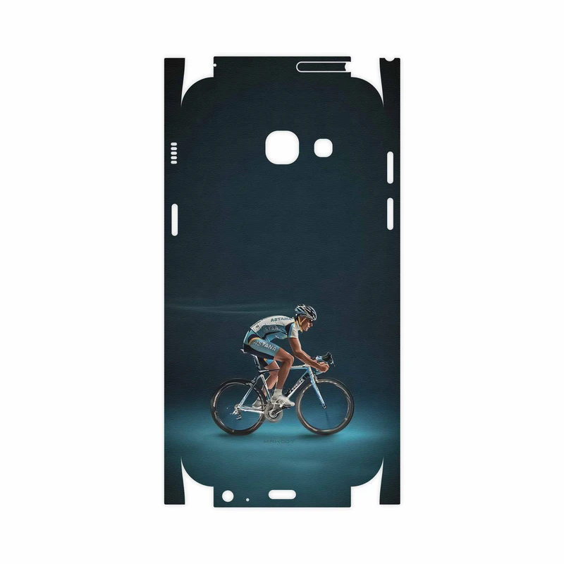 برچسب پوششی ماهوت مدل Road cycling-FullSkin مناسب برای گوشی موبایل سامسونگ Galaxy A3 2017