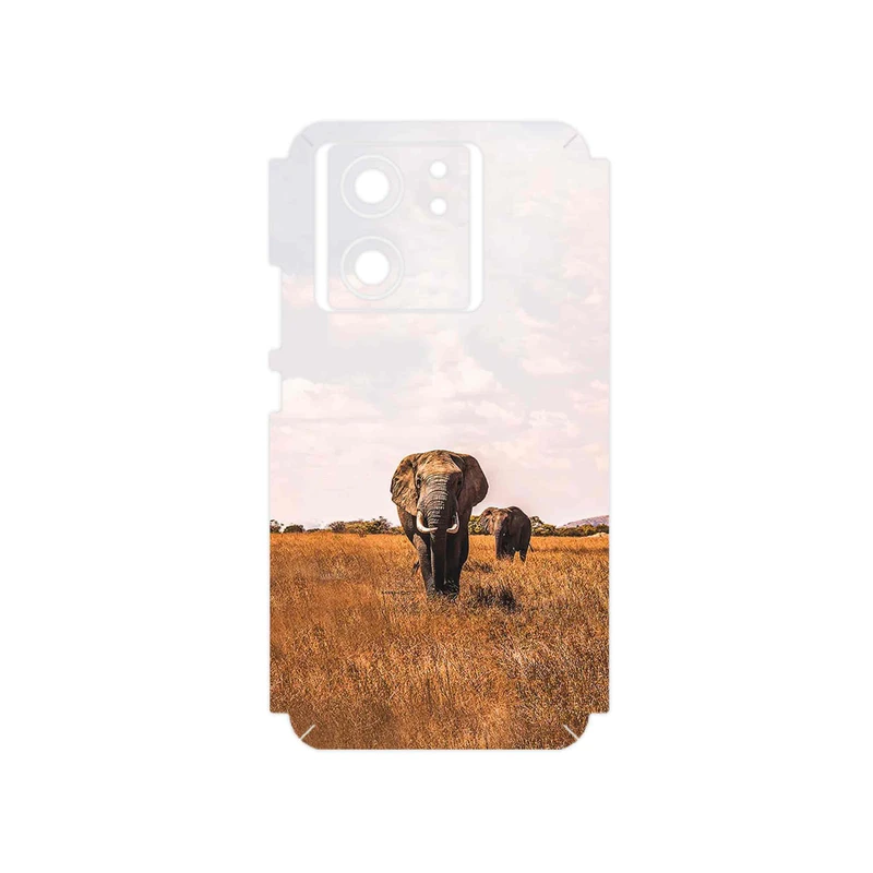 برچسب پوششی ماهوت مدل Elephant مناسب برای گوشی موبایل شیائومی 13T