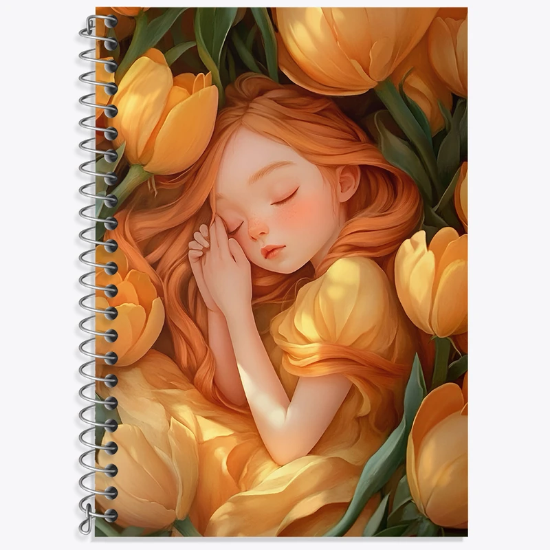 دفتر نت موسیقی 50 برگ خندالو طرح دخترانه کیوت کد N4528