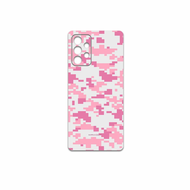 برچسب پوششی ماهوت مدل Army-Pink-pixel مناسب برای گوشی موبایل سامسونگ Galaxy A52 5G
