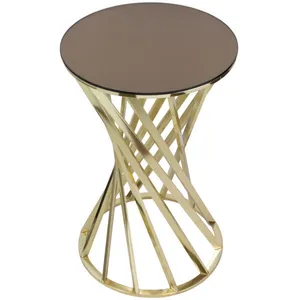 میز عسلی مدل پیچی کد 003