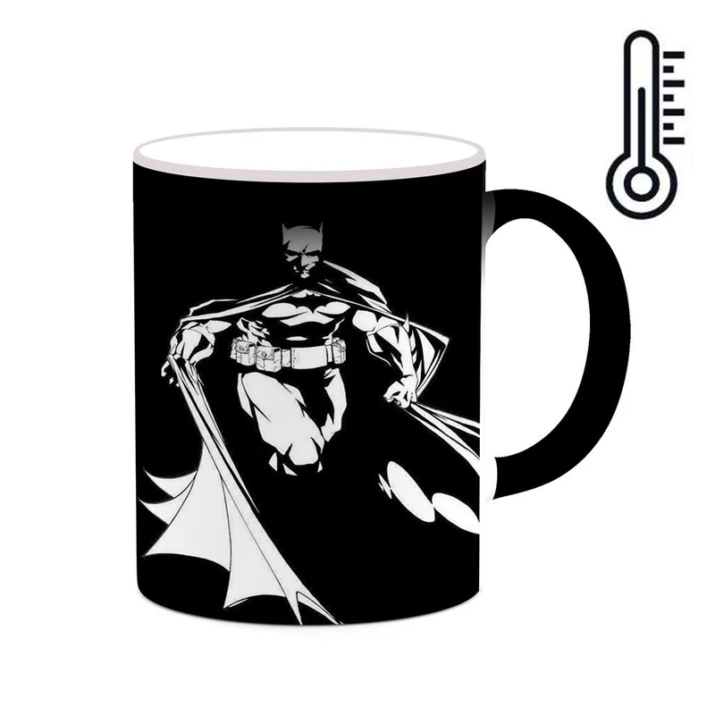 ماگ حرارتی کاکتی مدل بتمن Batman کد mgh37952