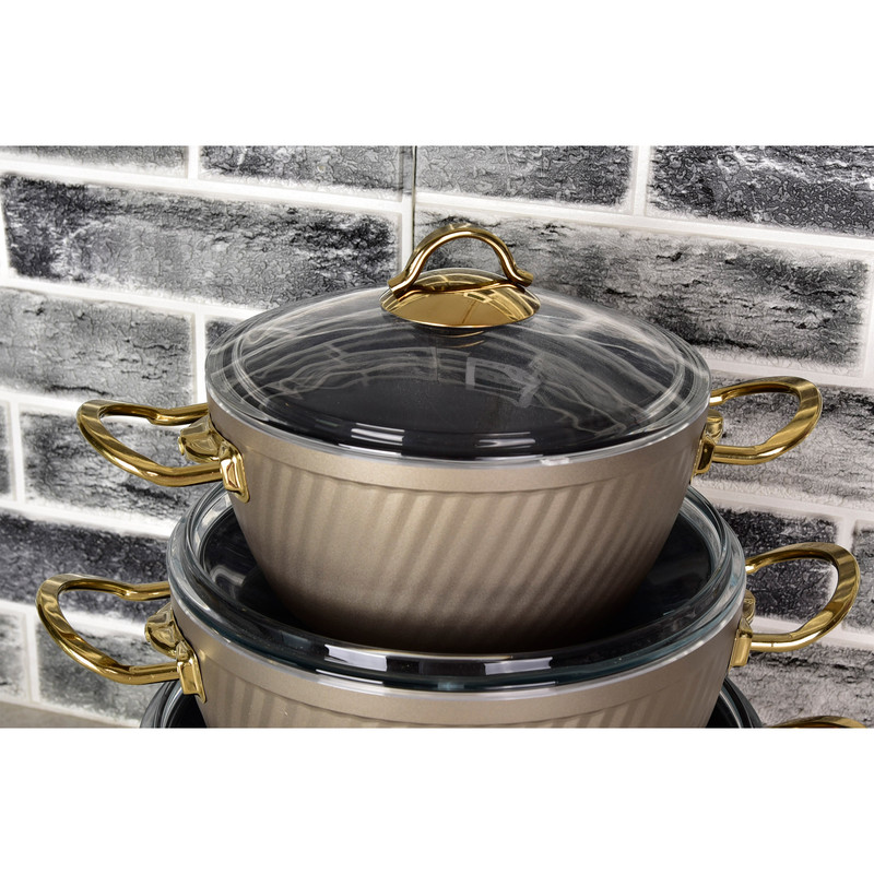 سرویس پخت و پز 10 پارچه ام جی اس مدل فورج ساده