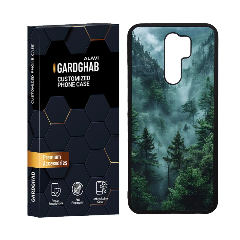 کاور گارد قاب علوی مدل دورژله ای منظره و طبیعت مناسب برای گوشی موبایل شیائومی Redmi 9 / Redmi 9 Prime