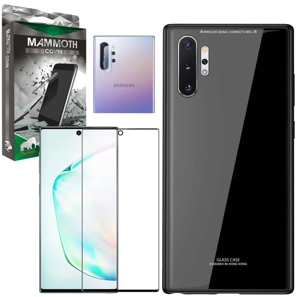 کاور ماموت مدل PGMA مناسب برای گوشی موبایل سامسونگ Galaxy Note 10 Plus به همراه محافظ صفحه نمایش و محافظ لنز دوربین