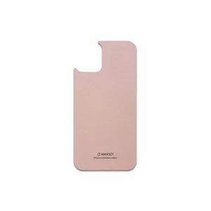 MAHOOT Rose Gold Leather Cover Sticker for Apple iPhone 12 mini