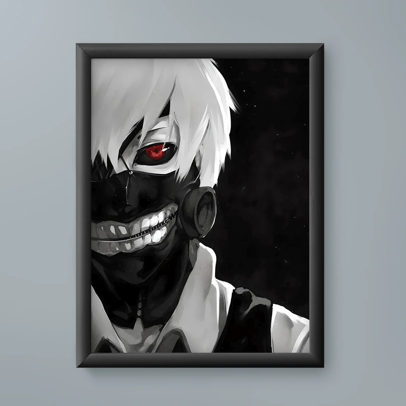 تابلو مدل انیمه کن کانکی توکیو غول Ken Kaneki Tokyo Ghoul anime 06