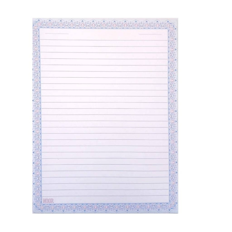 کاغذ A4 نور طرح خط دار بسته 50 عددی