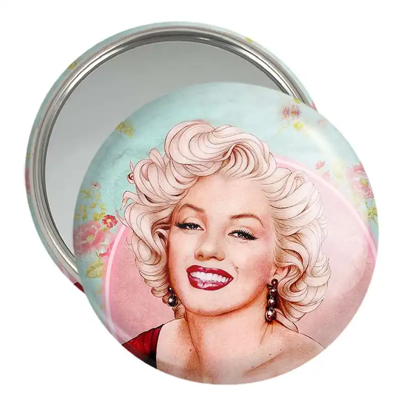 آینه جیبی خندالو طرح مرلین مونرو کد 3980