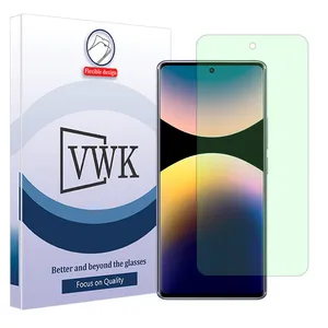 VWK Eye Care model Green light screen protector suitable for Xiaomi Redmi Note 14 Pro 4G mobile phone