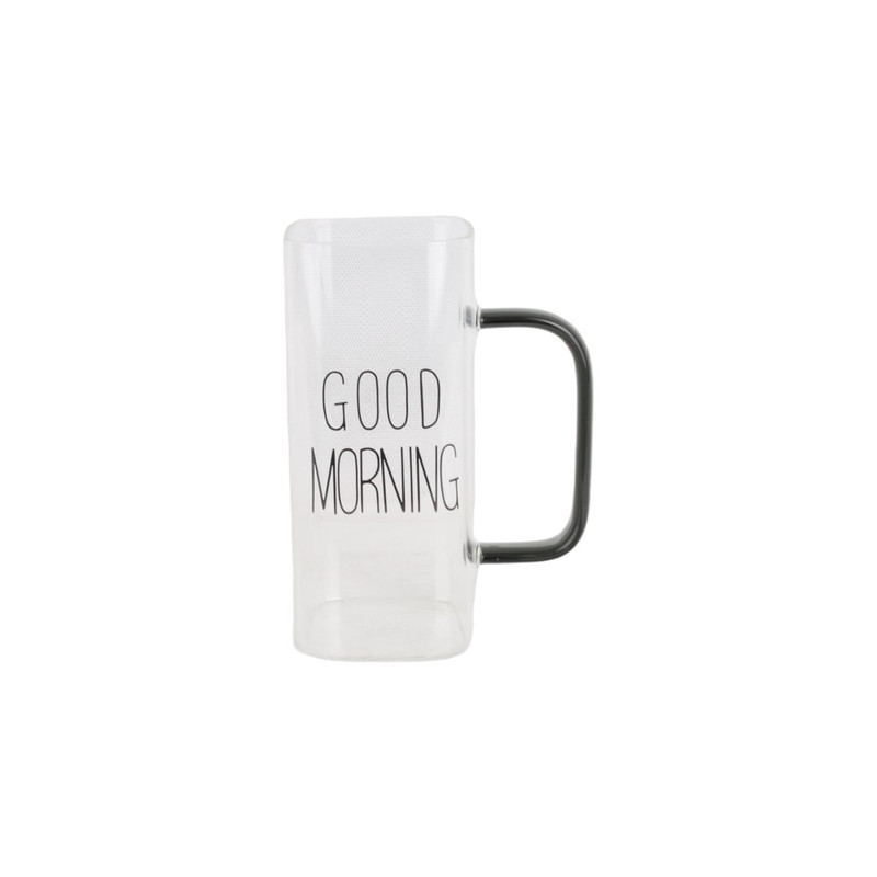 لیوان مدل  مکعبی GOOD MORNING