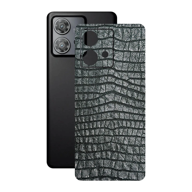 برچسب پوششی ریمکس مدل Leth طرح پوست ماری مناسب برای گوشی موبایل موتورولا Edge 40 Neo