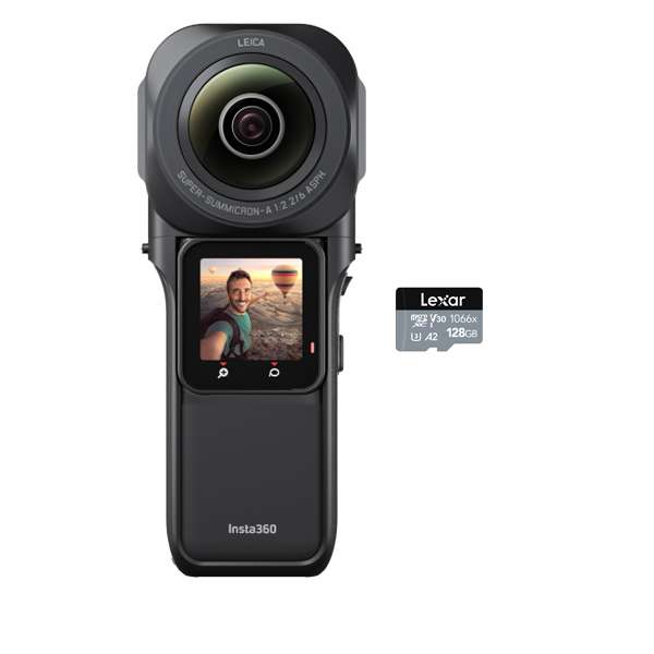 دوربین فیلم برداری ورزشی اینستا 360 مدل ONE RS 1-INCH 360 EDITION به همراه مموری دوربین فیلم برداری ورزشی اینستا 360 مدل ONE RS 1-INCH 360 EDITION به همراه مموری