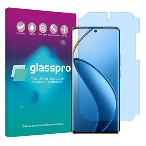 Glass Pro Resistant model matte anti blue ray screen protector suitable for Realme 12 Pro Plus mobile phone