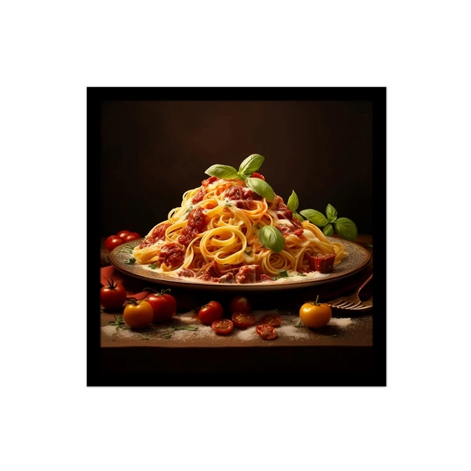 تابلو نوری بکلیت طرح فست فود و رستوران پاستا مدل B-MID-17195