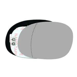 شیشه آینه جانبی برقی چپ خودرو کالانیکس مدل SHIS-206BARL-10924 مناسب برای پژو 206 به همراه قاب و چسب گرمکن دار