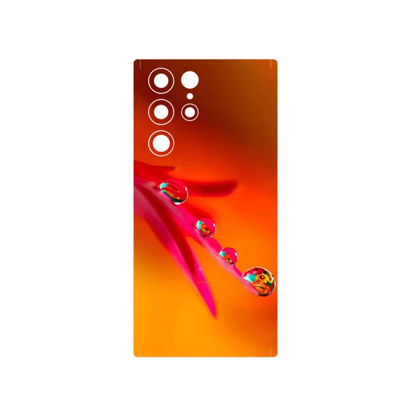 برچسب پوششی ماهوت مدل Plant dew مناسب برای گوشی موبایل سامسونگ Galaxy S22 Ultra 5G