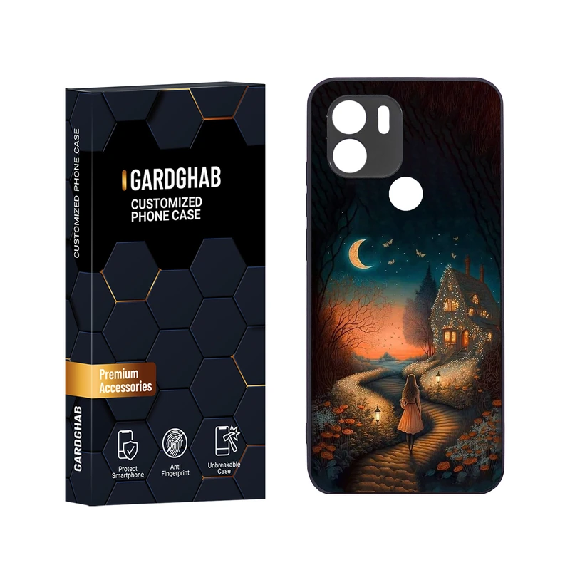 کاور گارد قاب مدل دور ژله ای دخترانه مناسب برای گوشی موبایل شیائومی Redmi A1 Plus / A2 Plus / Poco C50 / Poco C51