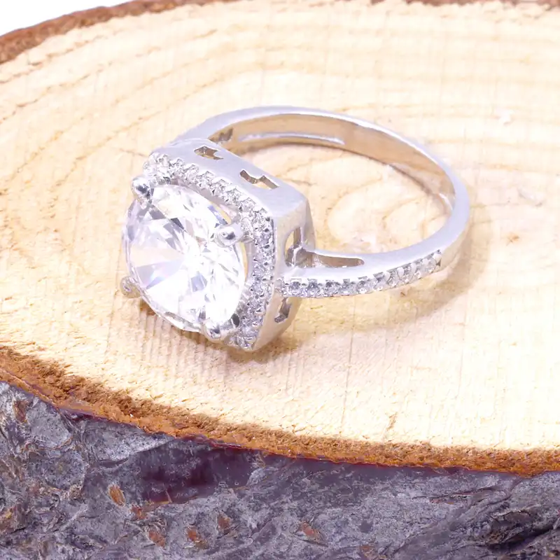 انگشتر نقره زنانه مدل Tiara-01