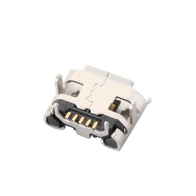 کانکتور شارژ Micro USB مدل 5Pin مناسب برای دستگاه کارتخوان Pax S910 / Nexgo G2 بسته 2 عددی