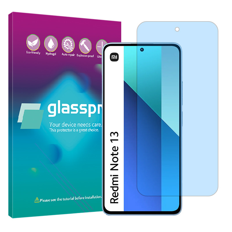محافظ صفحه نمایش مات آنتی بلو گلس پرو مدل Resistant مناسب برای گوشی موبایل شیائومی Redmi Note 13 4G