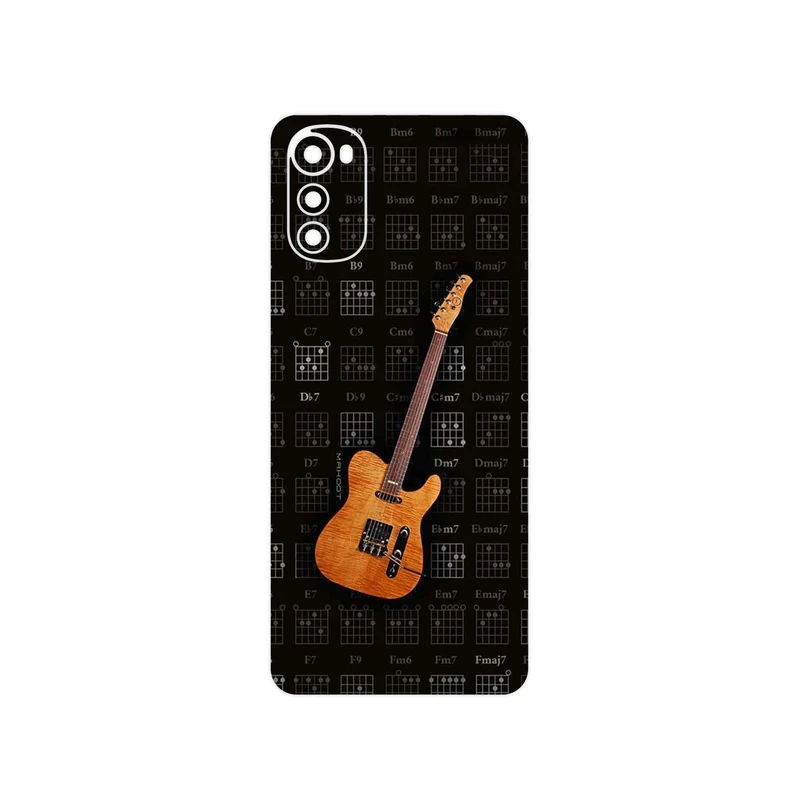 برچسب پوششی ماهوت مدل Guitar_Instrument مناسب برای گوشی موبایل موتورولا Moto E32s