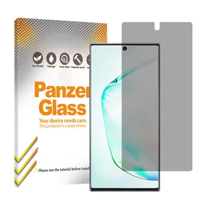 Panzer Glass Resistant model privacy screen protector suitable for Samsung Galaxy Note10 Plus mobile phone