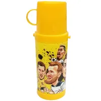 قمقمه کودک مدل ستارگان فوتبال کد ro22 گنجایش 0.4 لیتر