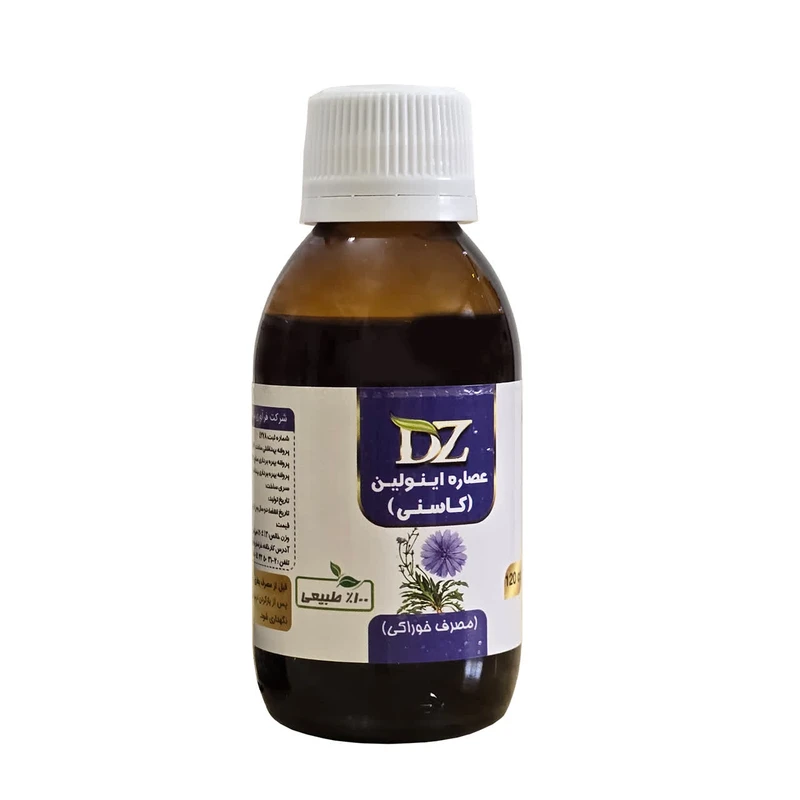 عصاره خوراکی کاسنی اینولین دکتر زرقانی - 120 میلی لیتر
