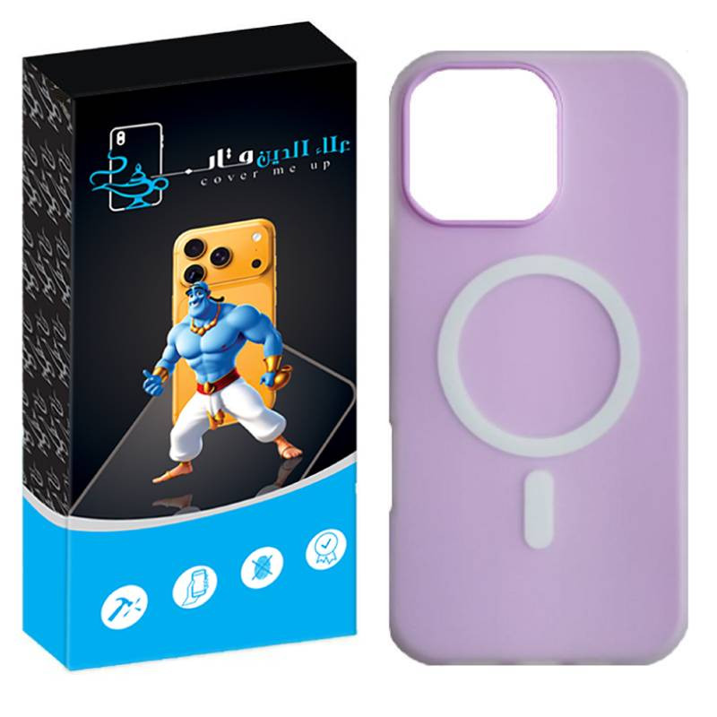 کاور علاالدین قاب مدل سیلیکیونی طرح پاستیلی مناسب برای گوشی موبایل اپل IPhone 13